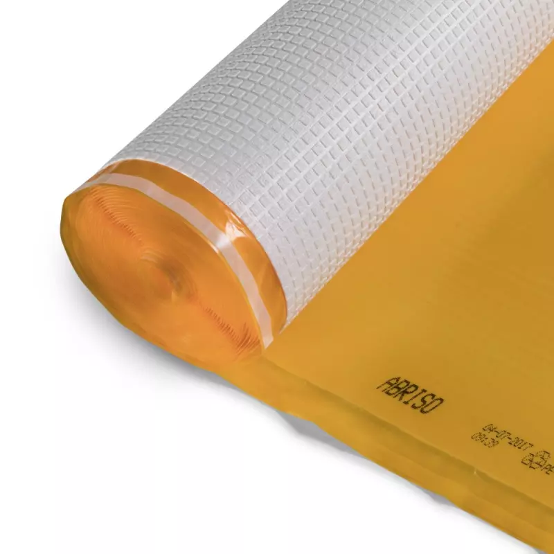 Vloerverwarming - gele ondervloer Spemi HDR